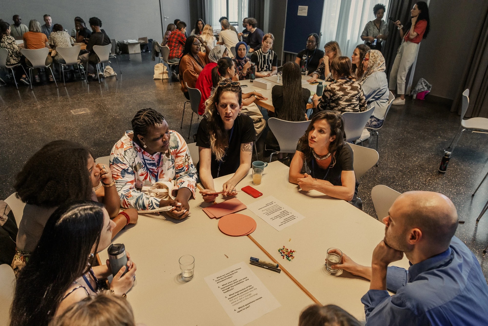 TheMuseumsLab fellows during a workshop at MfN
