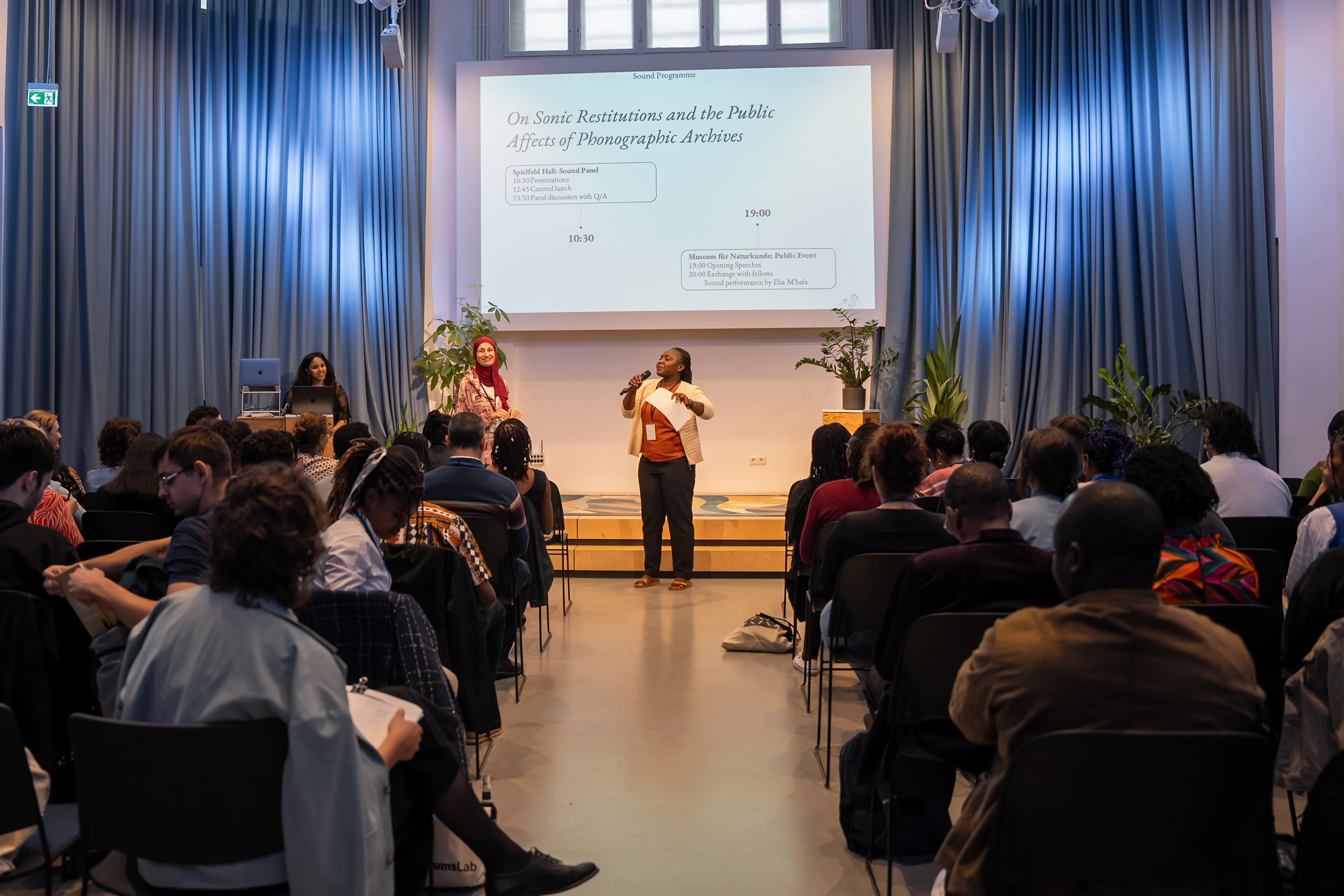 TheMuseumsLab 2024 | Sound Panel presentation of sonic archives